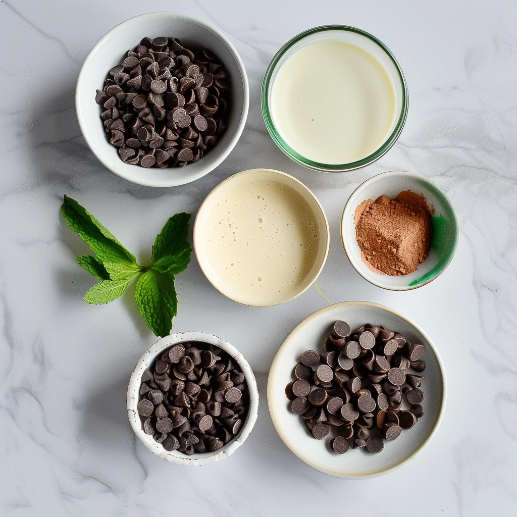 Vegan Mint Chocolate Chip Ice Cream