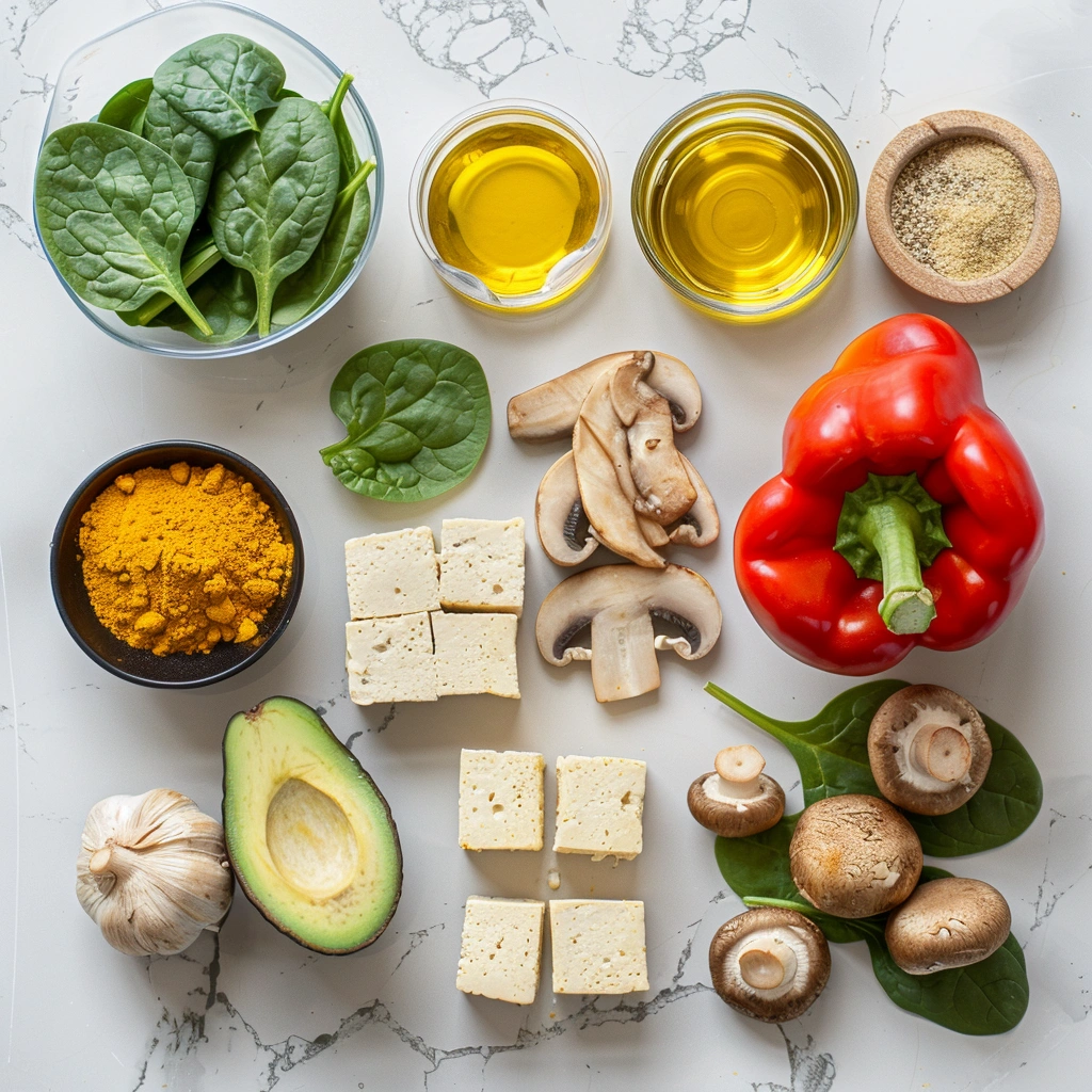 Fluffy Tofu Scramble