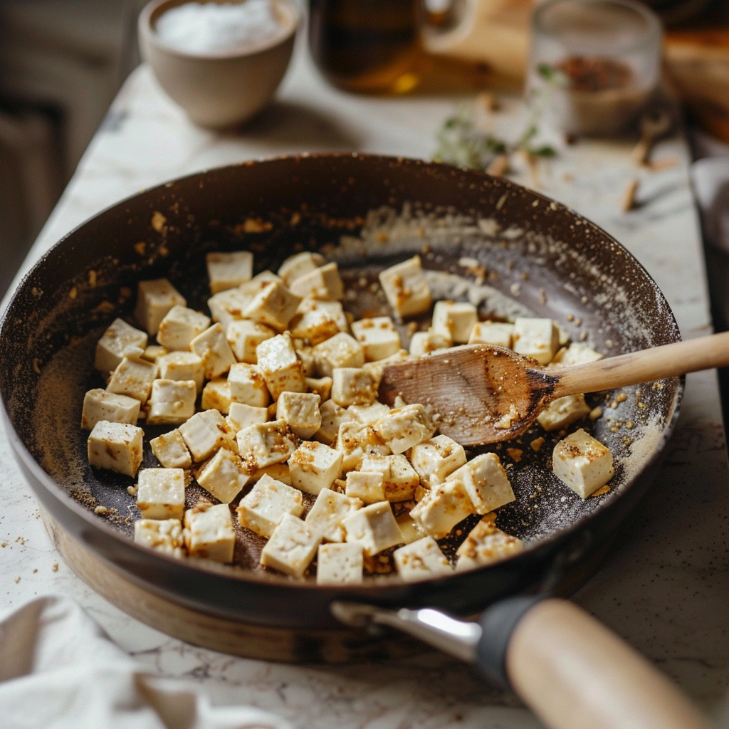 Fluffy Tofu Scramble