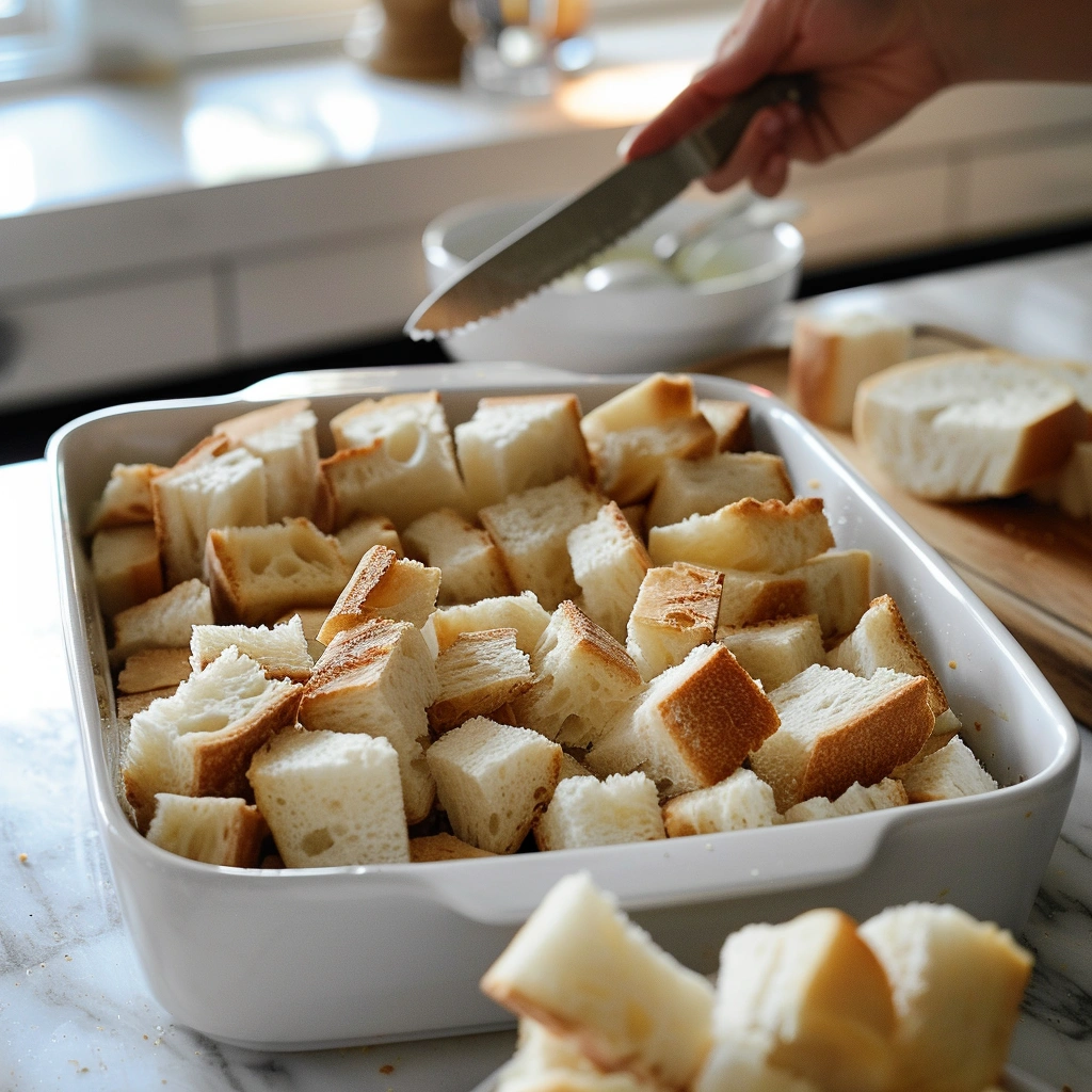 Vegan Overnight Baked French Toast Casserole