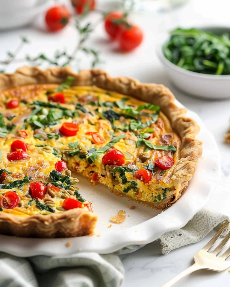Easy Vegan Quiche