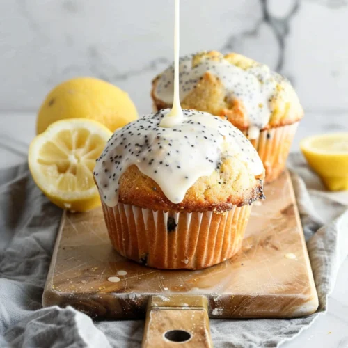 Vegan Lemon Poppyseed Muffins