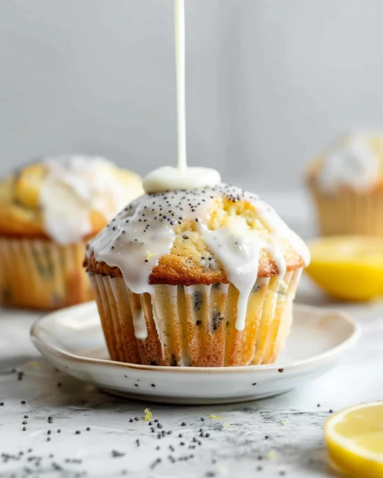 Vegan Lemon Poppyseed Muffins