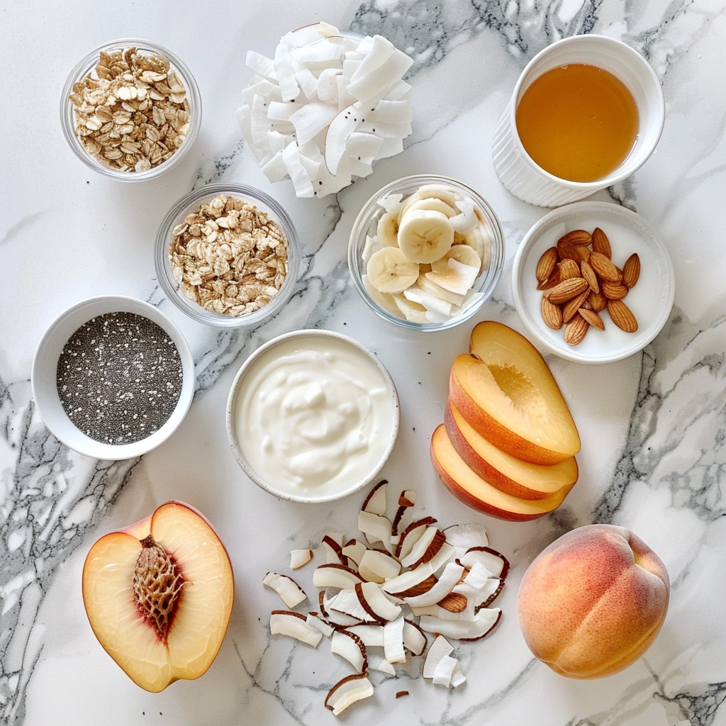 Peaches and Cream Smoothie Bowl